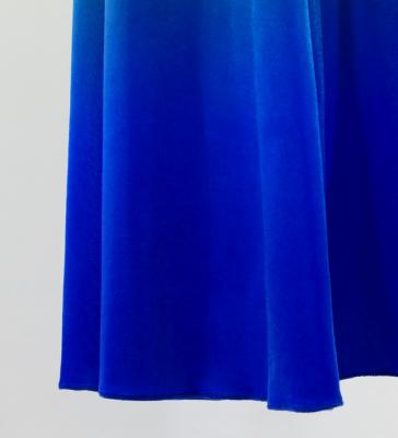 Hula One Shoulder Gradation Velvet Dress/ Luxury Collection / YEL GRN & BLU / Jp72yegrbl