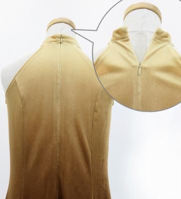 Hula Long Gradation Dress/ Luxury Collection / Beige & Brown / Jp73bebr