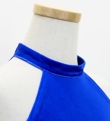 Hula Long Gradation Dress/ Luxury Collection / Blue & Black / Jp73blbk