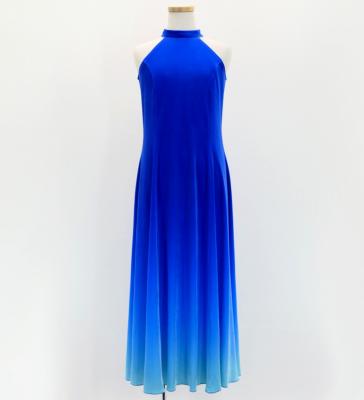 Hula Long Gradation Dress/ Luxury Collection / Blue & Light Blue / Jp73blbl