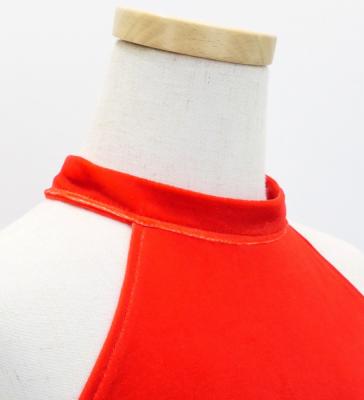 Hula Long Gradation Dress/ Luxury Collection / Red & Black / Jp73rdbk