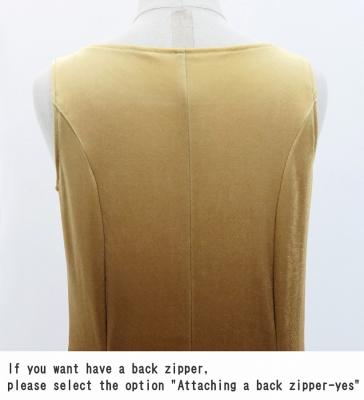 Hula Long Gradation Dress/ Luxury Collection / Beige & Brown / Jp74bebr