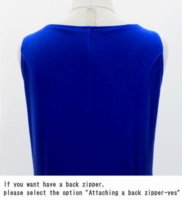 Hula Long Gradation Dress/ Luxury Collection / Blue & Black / Jp74blbk