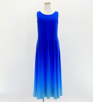 Hula Long Gradation Dress/ Luxury Collection / Blue & Light Blue / Jp74blbl