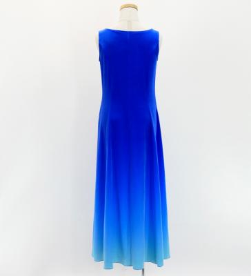 Hula Long Gradation Dress/ Luxury Collection / Blue & Light Blue / Jp74blbl