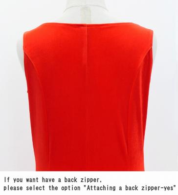 Hula Long Gradation Dress/ Luxury Collection / Dark Orange & Yellow / Jp74dorye