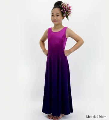 Hula Long Gradation Dress/ Luxury Collection / Purple & Dark Purple / Jp74pudpu
