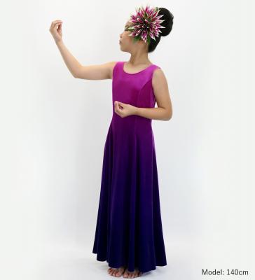 Hula Long Gradation Dress/ Luxury Collection / Purple & Dark Purple / Jp74pudpu