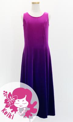 Hula Long Gradation Dress/ Luxury Collection / Purple & Dark Purple / Jp74pudpu