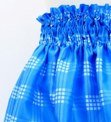 Hula Set up Keiki with palaka check / Luxury Collection / Blue / Jp75bl