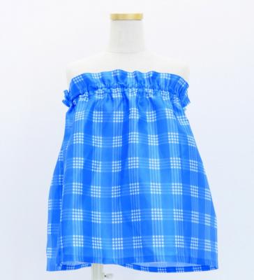 Hula Set up Keiki with palaka check / Luxury Collection / Blue / Jp75bl
