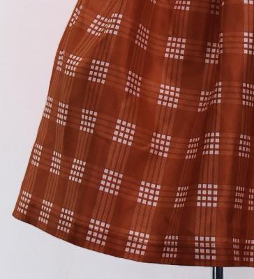 Hula Set up Keiki with Palaka Check Print / Luxury Collection / Brown / Jp75br