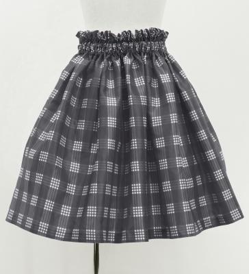 Hula Set up Keiki with Palaka Check Print / Luxury Collection / Gray / Jp75gy