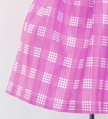 Hula Set up Keiki with Palaka Check Print / Luxury Collection / Lilac / Jp75li