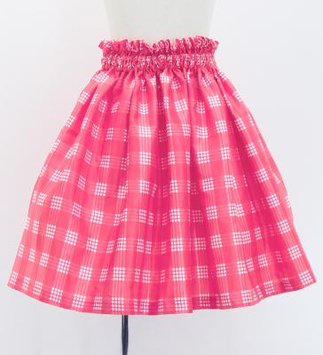 Hula Set up Keiki with Palaka Check Print / Luxury Collection / Pink / Jp75pi
