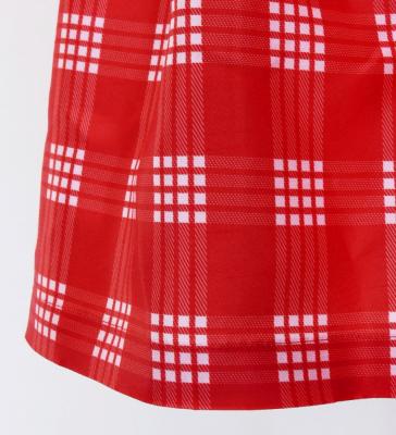 Hula Set up Keiki with palaka check / Luxury Collection / Red / Jp75rd