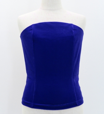 Hula Kids Blouse with Velvet Keiki / Royal Blue / Jp81rbl