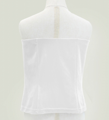 Hula Kids Blouse with Velvet Keiki / White / Jp81wh