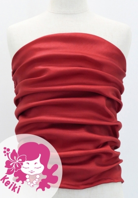 Hula Kids Drape Blouse with Shantung Keiki / Dark Red 2 / Jp83drd2