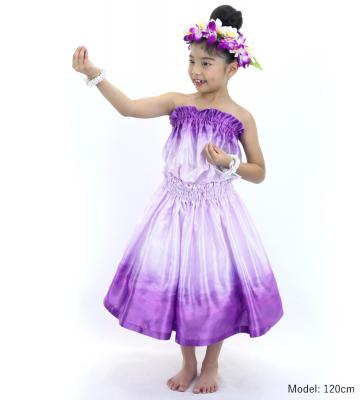 Hula Keiki Shantung Set-Up with Gradation Print / Luxury Collection / Jp90-1