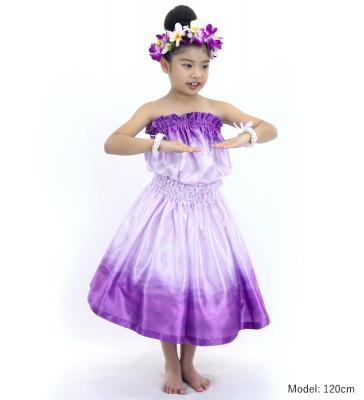 Hula Keiki Shantung Set-Up with Gradation Print / Luxury Collection / Jp90-1