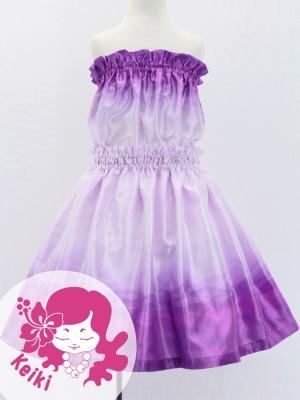 Hula Keiki Shantung Set-Up with Gradation Print / Luxury Collection / Jp90-1