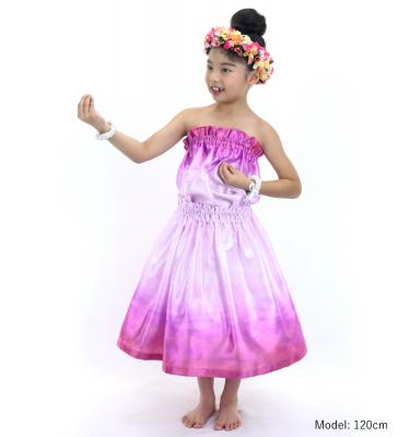 Hula Keiki Shantung Set-Up with Gradation Print / Luxury Collection / Jp90-2