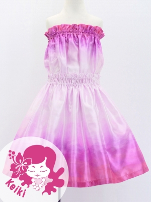 Hula Keiki Shantung Set-Up with Gradation Print / Luxury Collection / Jp90-2