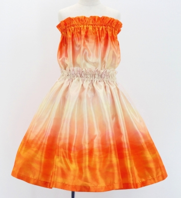 Hula Keiki Shantung Set-Up with Gradation Print / Luxury Collection / Jp90-3