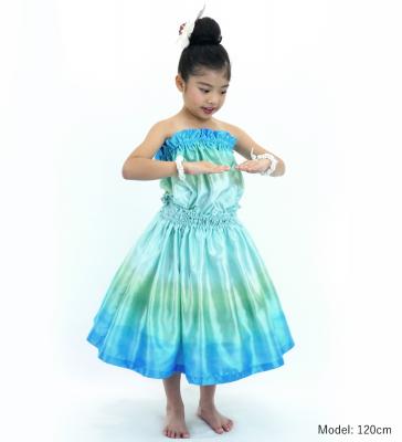 Hula Keiki Shantung Set-Up with Gradation Print / Luxury Collection / Jp90-4
