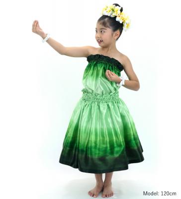 Hula Keiki Shantung Set-Up with Gradation Print / Luxury Collection / Jp90-5