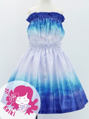 Hula Keiki Shantung Set-Up with Gradation Print / Luxury Collection / Jp90-6