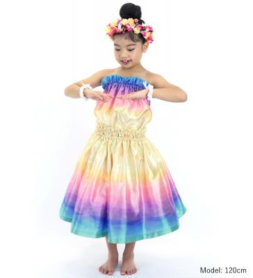 Hula Keiki Shantung Set-Up with Gradation Print / Luxury Collection / Jp90-7