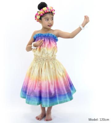 Hula Keiki Shantung Set-Up with Gradation Print / Luxury Collection / Jp90-7