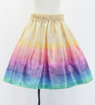 Hula Keiki Shantung Set-Up with Gradation Print / Luxury Collection / Jp90-7