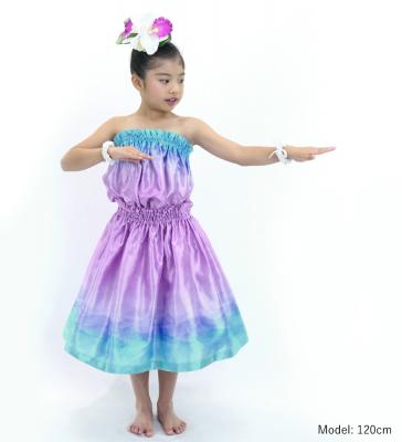 Hula Keiki Shantung Set-Up with Gradation Print / Luxury Collection / Jp90-8