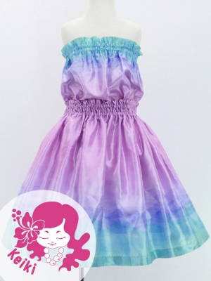Hula Keiki Shantung Set-Up with Gradation Print / Luxury Collection / Jp90-8