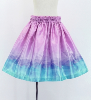 Hula Keiki Shantung Set-Up with Gradation Print / Luxury Collection / Jp90-8