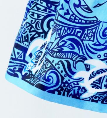 Hula Kids Shantung Pa'u Skirt with Kahiko Print / Luxury Collection / Jp96lbl
