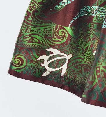 Hula Kids Shantung Pa'u Skirt with Kahiko Print / Luxury Collection / Jp96br