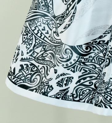 Hula Kids Shantung Pa'u Skirt with Kahiko Print / Luxury Collection / Jp96wh
