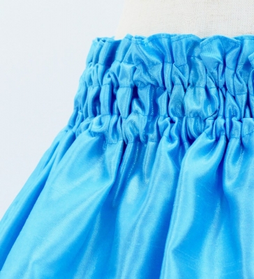 Hula Kids Shantung Pa'u Skirt with Lehua Print / Luxury Collection / Jp97bl