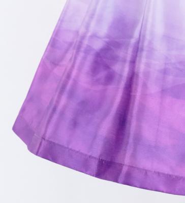 Hula Kids Shantung Pa'u Skirt with Gradation Print / Luxury Collection / Jp98-1