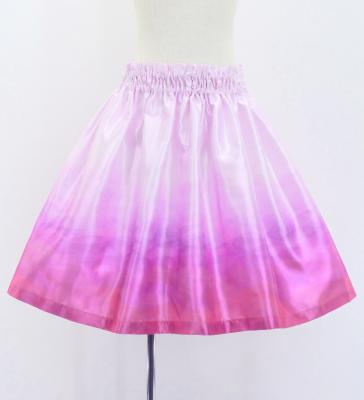 Hula Kids Shantung Pa'u Skirt with Gradation Print / Luxury Collection / Jp98-2