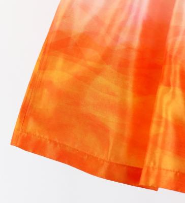 Hula Kids Shantung Pa'u Skirt with Gradation Print / Luxury Collection / Jp98-3