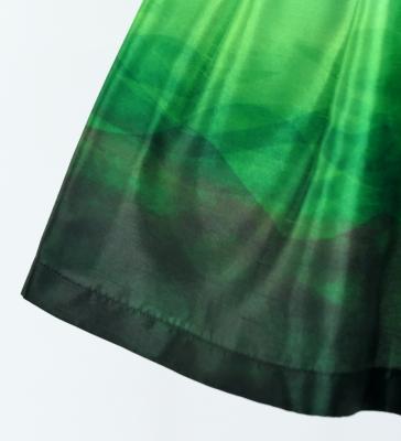 Hula Kids Shantung Pa'u Skirt with Gradation Print / Luxury Collection / Jp98-5