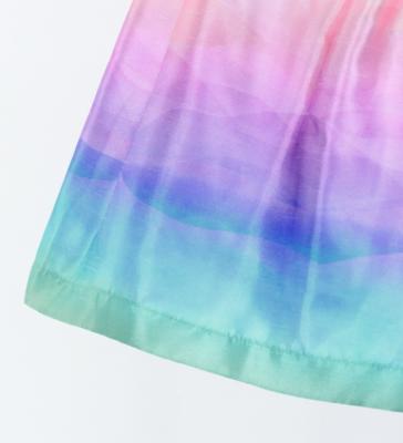 Hula Kids Shantung Pa'u Skirt with Gradation Print / Luxury Collection / Jp98-7