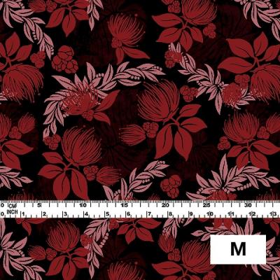 Hula Fabric / Lehua / JKH-514-BKRD