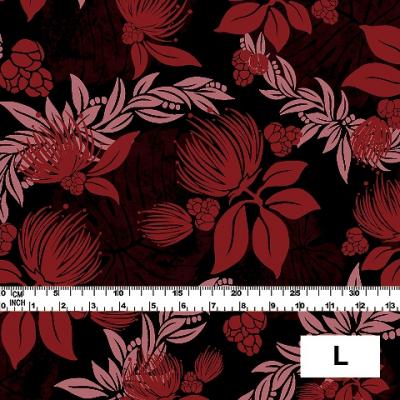 Hula Fabric / Lehua / JKH-514-BKRD