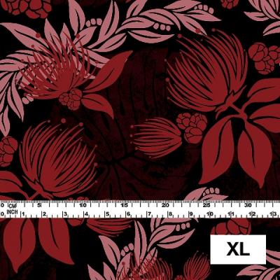 Hula Fabric / Lehua / JKH-514-BKRD